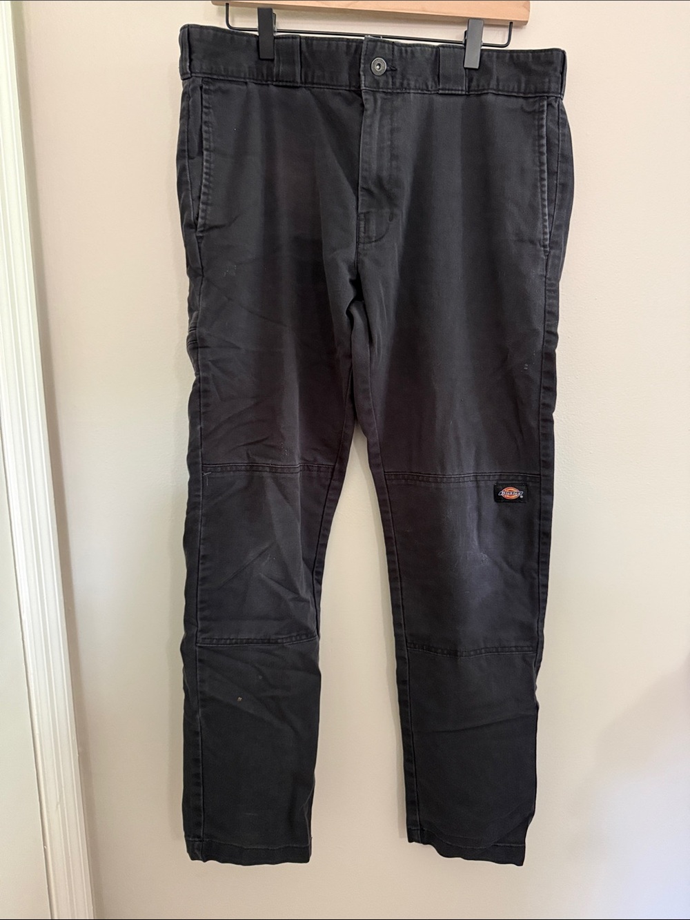 Dickies Dark Grey Skinny Straight Utlilty Pants